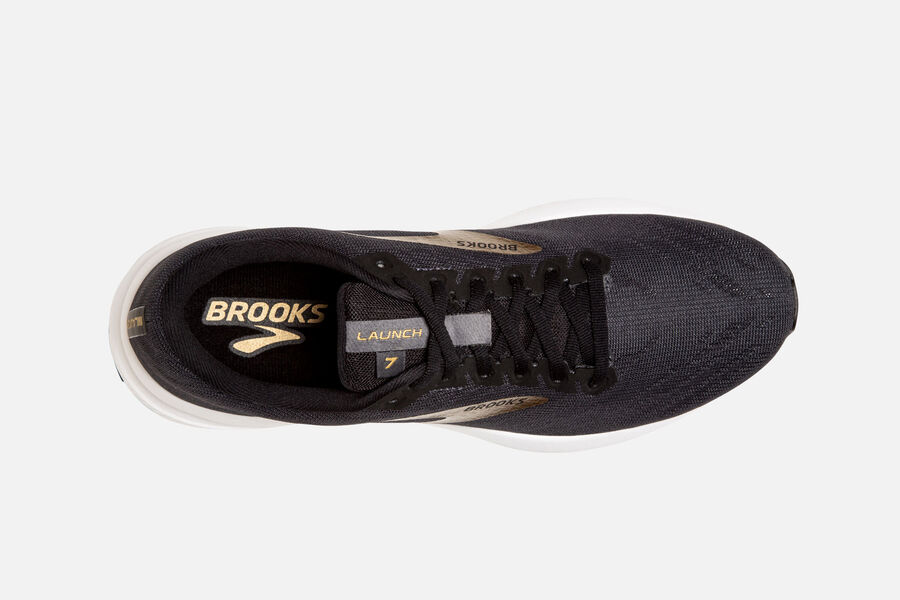 Brooks Launch 7 Road Löparskor Herr - Svarta/Guld - 2970-NWEIS